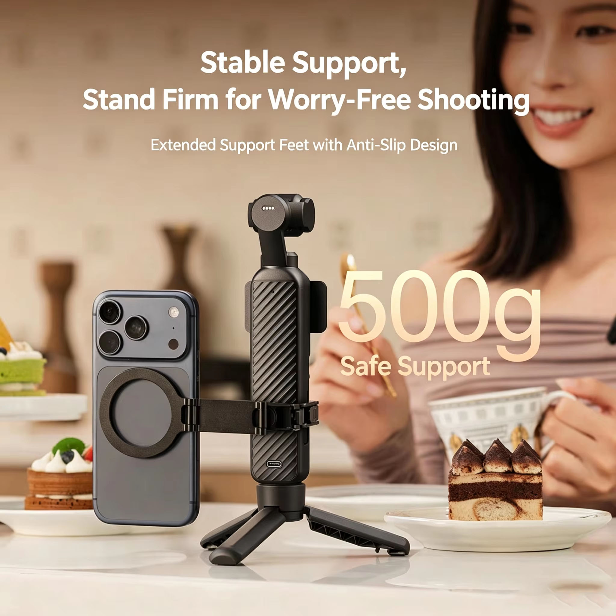 SmallRig ミニデスクトップ三脚 ワンクリッククイック - Drone Kit Professional のレビューと価格